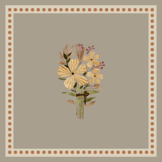 Bouquet Fall Greeting Card | Aru Paper Co