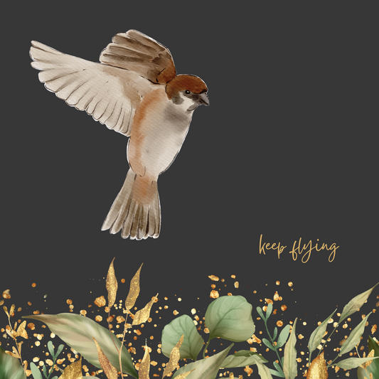 Keep Flying - Encouragement Card