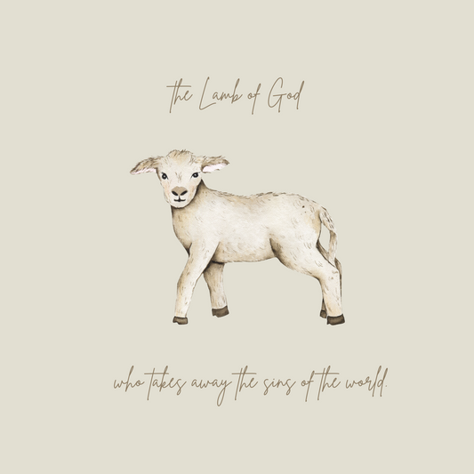 The Lamb of God - Easter Card