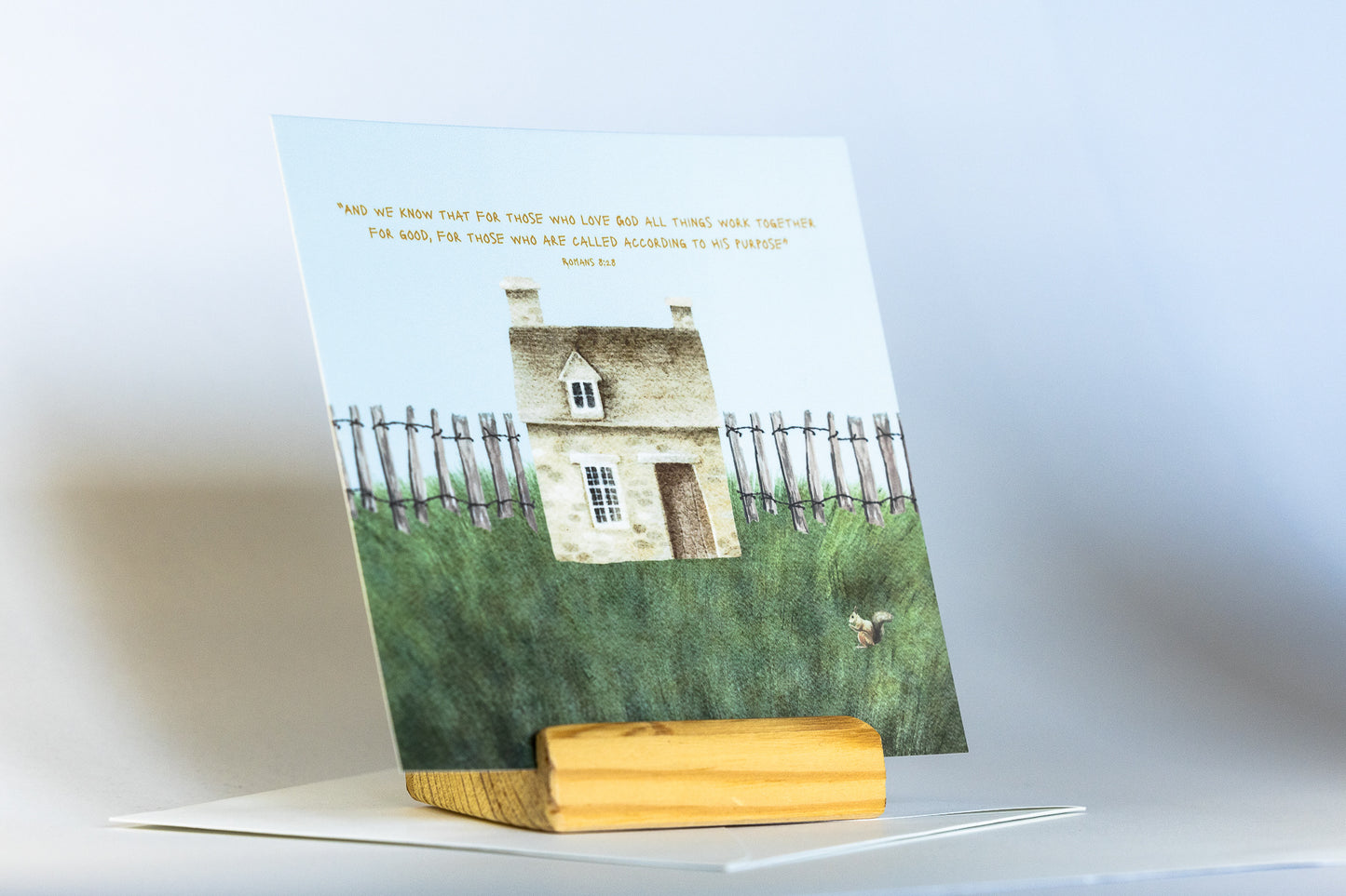 Romans 8:28 | Christian Greeting Card