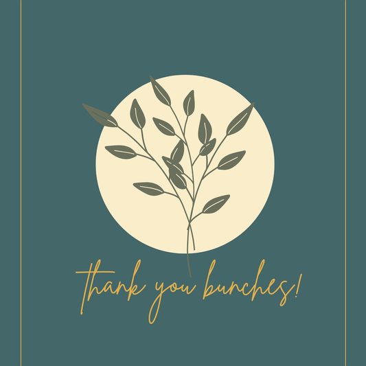 Thank You Bunches | Thank You Card