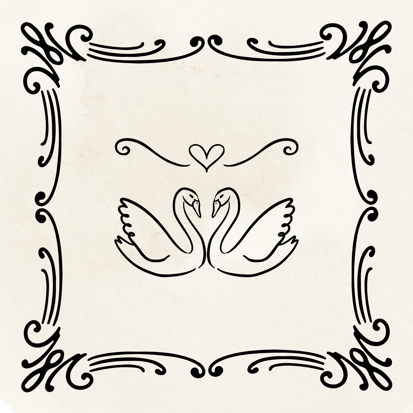 Lovebirds | Wedding Card