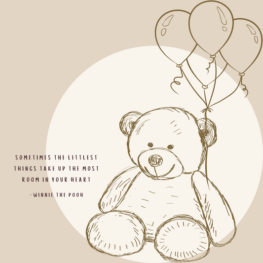 Winnie The Pooh | Gender Neutral Baby Card