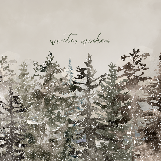 Winter Wishes | Winter Greeting Card